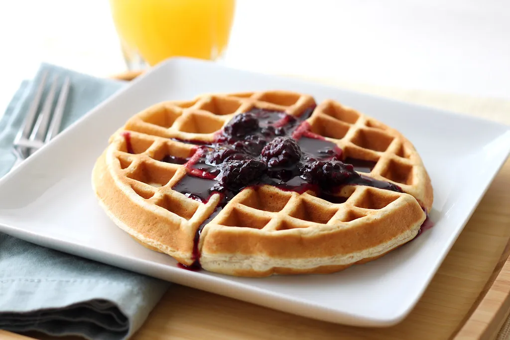 Classic Waffle Upgrade: Crispy and Golden Waffles Made in the Air Fryer