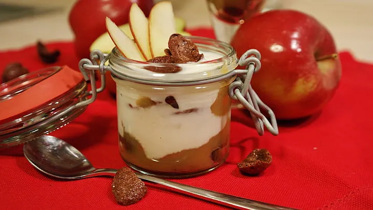 Homemade TikTok sweet recipes like Dalgona coffee, yogurt clusters, and Oreo mug cake beautifully styled for a cozy kitchen photo.